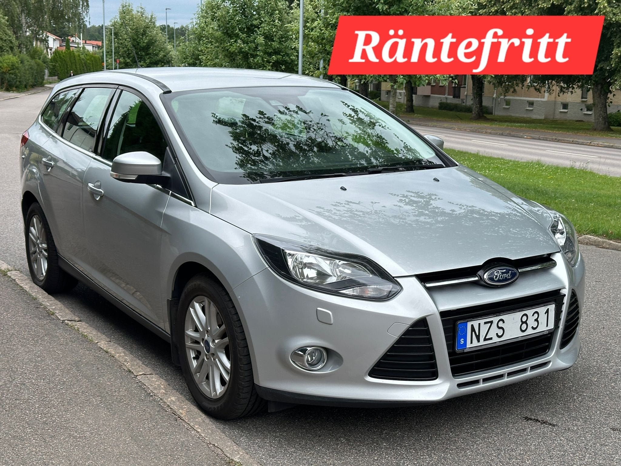 Ford Focus Kombi 1.0 EcoBoost Manuell, 100hk, 2014