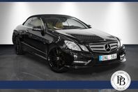 Mercedes-Benz E 350 Cab AMG Sport Sv-såld B-kam Navi Skinn