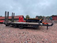 NC 2-axlad maskintrailer