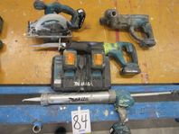 4st Makita-maskiner
