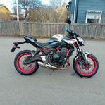 Kawasaki Z650 NYSERVAD & NYA DÄCK