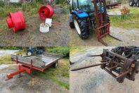 Dubbelmontage/fälgar, Truckstativ, Balvagn & Balupprullare