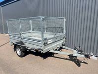 Släp, Brenderup RT1001 med skruvtipp/nätgrind/aludurk -21