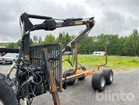 Skogsvagn m kran  Ftg moheda m91/k35