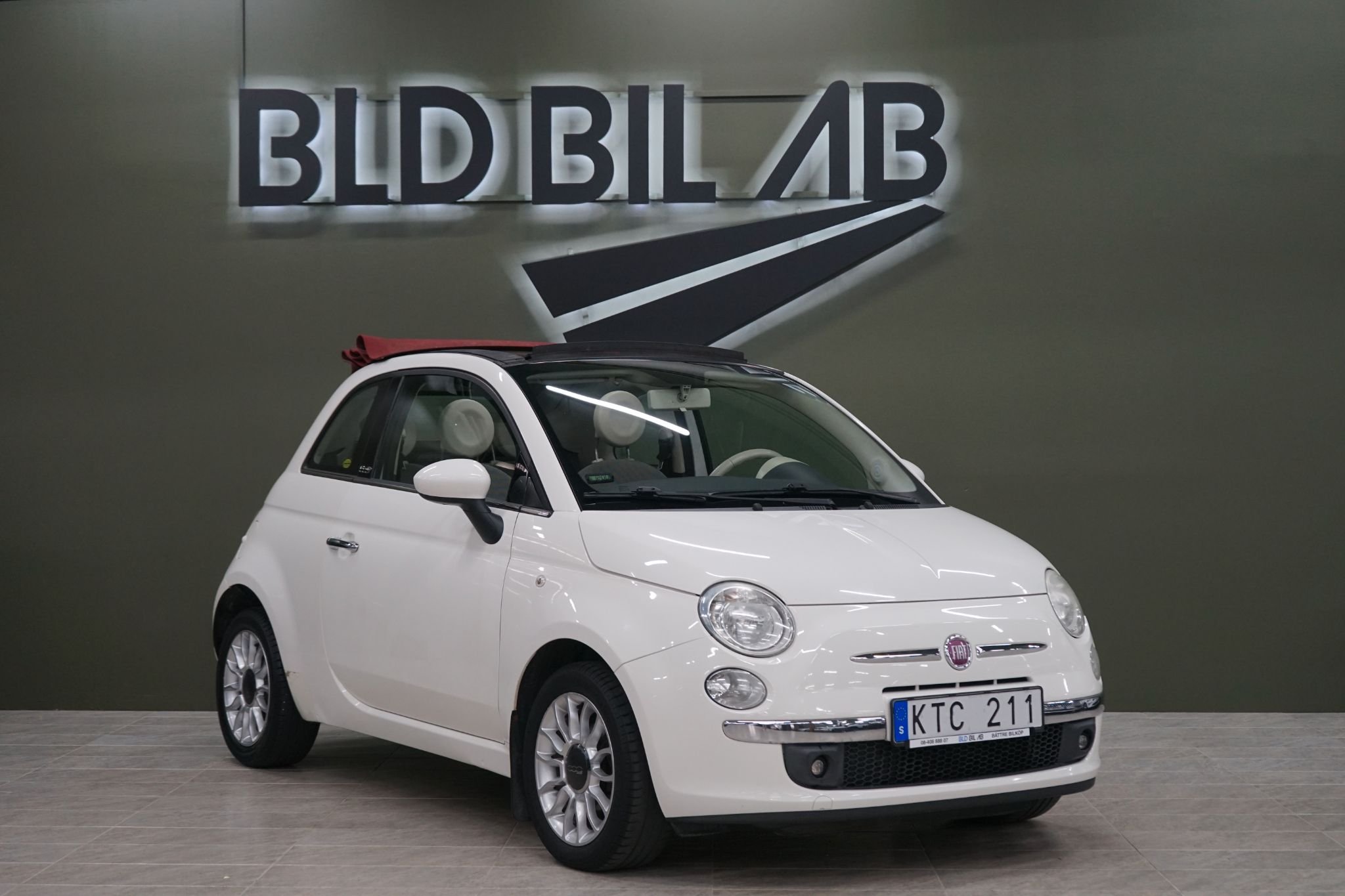 Fiat 500C 1.2 8V Manuell, 5-trinn, 69hk, 2010