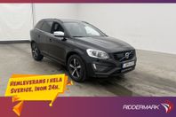Volvo XC60 D4 AWD R-Design Classic Pano VOC Värm Kamera Drag
