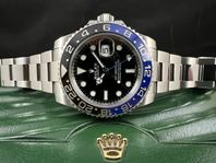 Rolex Gmt-Master II Batman 116710BLNR Fullset Toppskick 2018