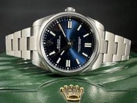 Rolex Oyster Perpetual 124300 41mm Blå Toppskick 2023
