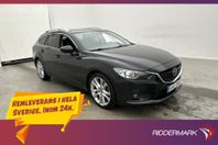 Mazda 6 2.5 SKYACTIV-G 192hk Kamera Navi Bluetooth Skinn