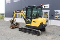 Minigrävare Yanmar SV26 Rototilt, 3 skopor C-smörj
