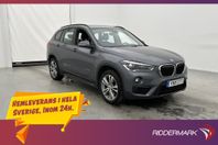 BMW X1 xDrive20d 190hk Sport line Kamera Keyless Dragkrok