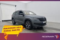 Skoda Kodiaq 2.0 190hk 4x4 7-Sits Värmare Canton 360° Drag