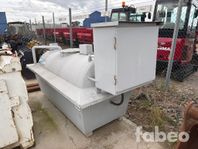 Stationär dieseltank 1500L med uppsamling (99391)