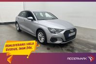 Audi A3 Sportback 35 TFSI 150hk Proline Cockpit P-Sensorer
