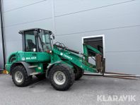 Hjullastare Terex / Schaeff SKL834 med skopa