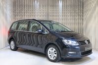 Volkswagen Sharan 2.0 TDI 4M 150HK 7-Sits Navi Drag V-Hjul
