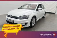 Volkswagen E-Golf 24,2 kWh 115hk Navigation Keyless Sensorer