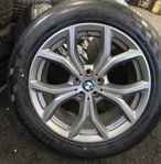 BMW X5/ X6 19 tum fälgar med nya sommardäck 5×112 Nav 66.6