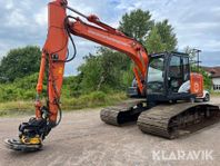 Grävmaskin Hitachi ZX130LCN-6 Bredband 1200 m