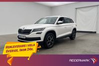 Skoda Kodiaq 2.0 TSI 190hk 4x4 Business Cockpit Värmare Drag