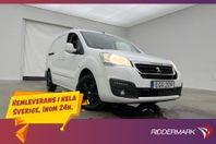 Peugeot Partner L2 1.6 99hk Dragkrok PDC 3-Sits Farthållare