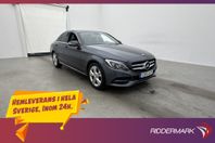 Mercedes-Benz C 220 d Avantgarde Dragkrok Navi Halvskinn