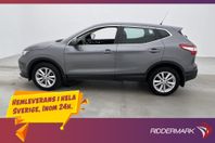Nissan Qashqai 1.2 115hk B-Kamera M-Värm Navi Drag 0.56l/mil