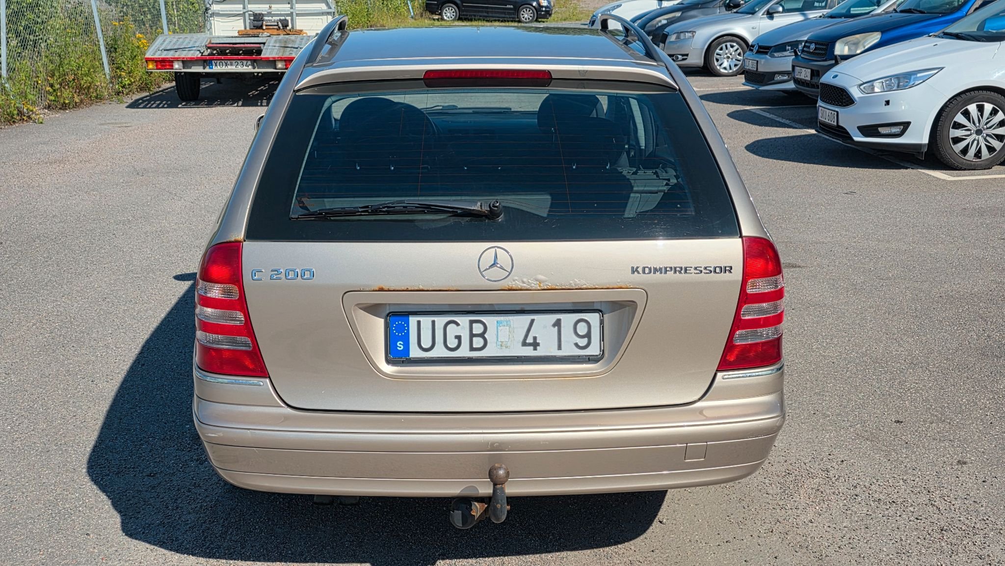 Mercedes-Benz C 200 T Kompressor Automatic, 163hp, 2003