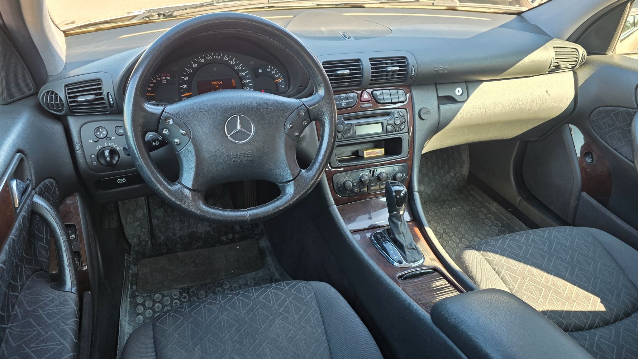 Mercedes-Benz C 200 T Kompressor Automatic, 163hp, 2003