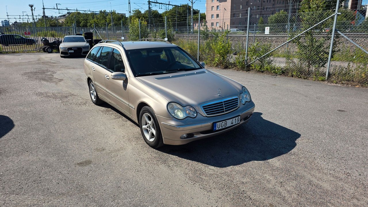 Mercedes-Benz C 200 T Kompressor Automatic, 163hp, 2003