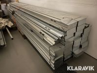 Stålreglar 4m 110st