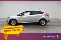 Ford Focus 1.0 EcoBoost 125hk Titanium Kamera M-Värmare