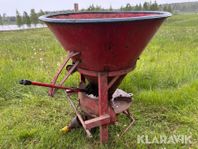 Gödningsspridare Åkland Superior 250-2 & Hövändare JF CR 320