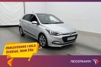 Hyundai i20 1.4 CRDi Premium Plus Pano Sensorer Rattvärme