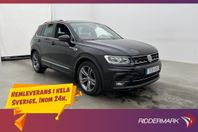 Volkswagen Tiguan 1.4 TSI 4M 150hk R-Line Kamera Värm Skinn