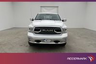 Dodge RAM LongHorn 5.7 HEMI 4x4 Luftfjädring Drag Skinn Moms