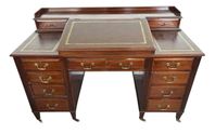 Engelskt Skrivbord - Mahogny "Partners Desk"