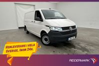 Volkswagen Transporter L2 Värm PDC Drag 2xDörr CARPLAY Moms