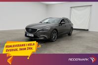 Mazda 6 Wagon 2.2 AWD Optimum BOSE HUD Skinn Kamera Drag