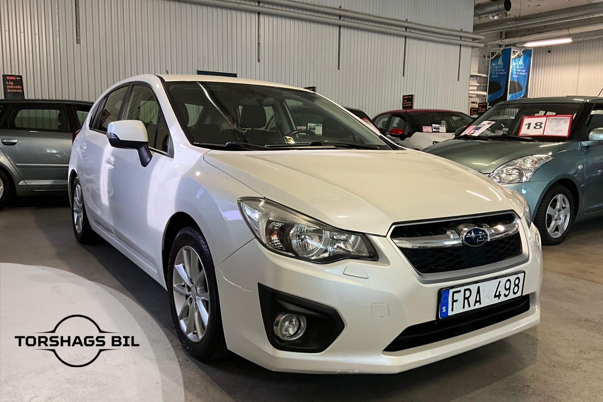 Subaru Impreza 1.6 4WD Lineartronic, 114hk, 2013