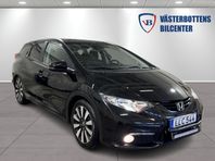 Honda Civic Tourer 1.6 i-DTEC Sport Euro 5 Kamera/Sov/Drag