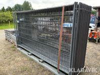 Byggstängsel Heras 30 st & Belysningsmast Generac 2 st