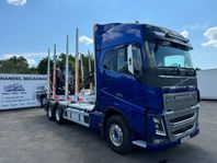 Volvo FH750, 6x4, Timmerbil + Kran, Full utr, Ny Bes.!,