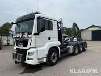 Lastväxlare MAN TGS 35.500 8x4 med plogfäste