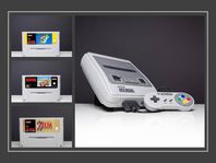 Super Nintendo – SNES – Konsoler, Spel & Tillbehör