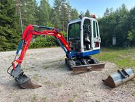 Grävmaskin+trailer Sunward