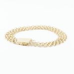Armband x-länk guld 18K