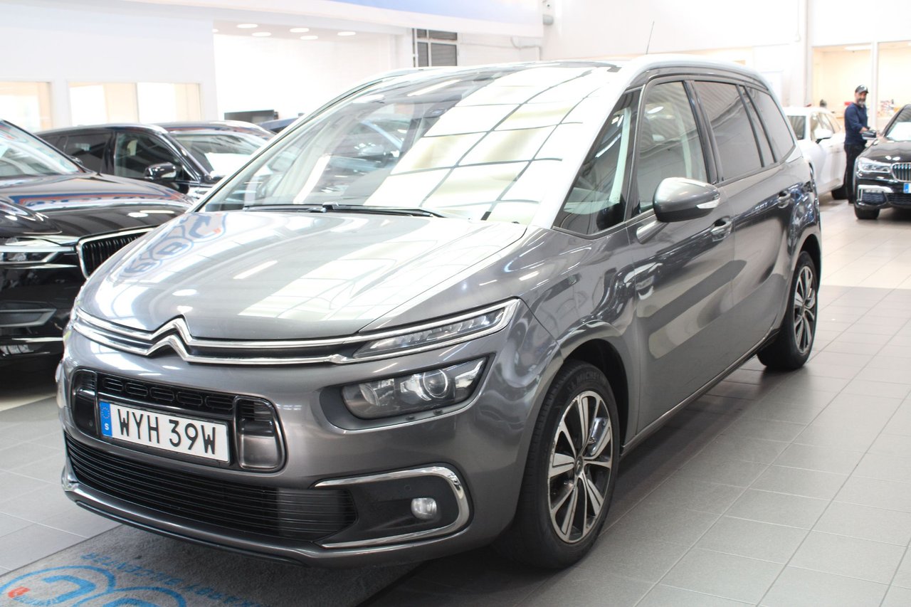 Citroën C4 Grand SpaceTourer 1.2 e-THP EAT, 130hk, 2019