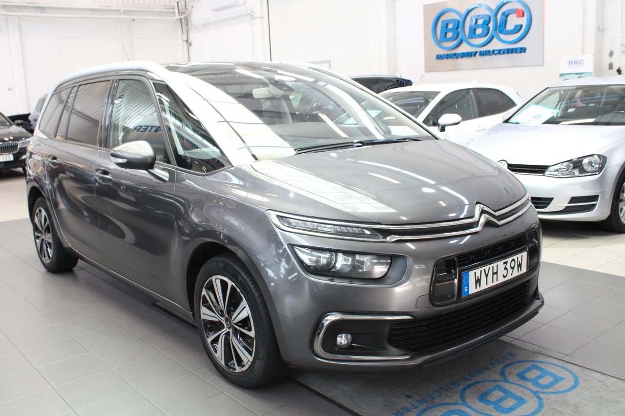 Citroën C4 Grand SpaceTourer 1.2 e-THP EAT, 130hk, 2019
