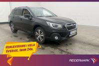 Subaru Outback 2.5 175hk 4WD T-Lucka Värm CarPlay B-Kam Drag